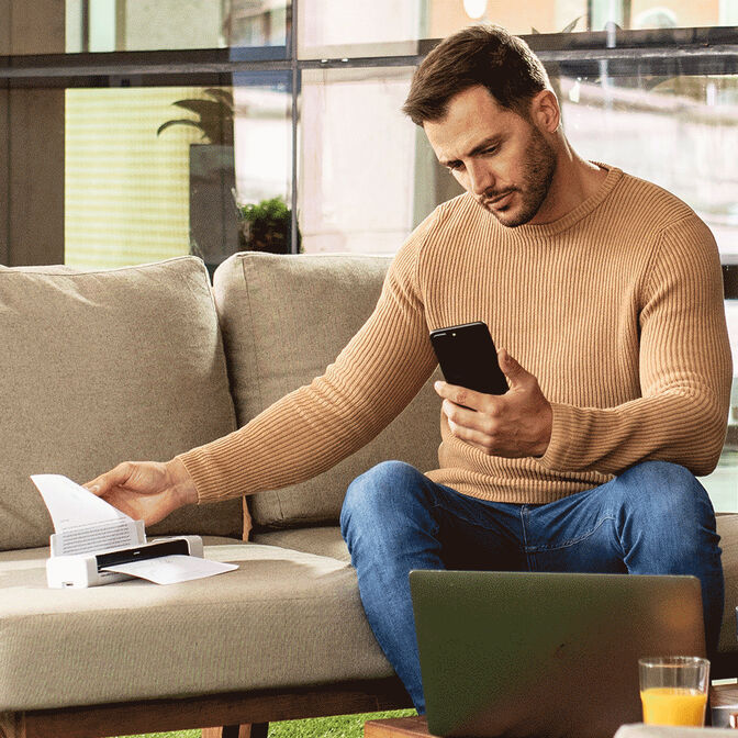 Esc&aacute;ner Port&aacute;til Brother DS-940DW A4 Duplex WiFi image number 1