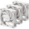 Ventilador HAVN H12 Blanco 120mm (Pack 3)