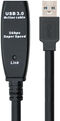 Cable USB 3.0 Nanocable Prolongador USB-A M/F 15 M Negro