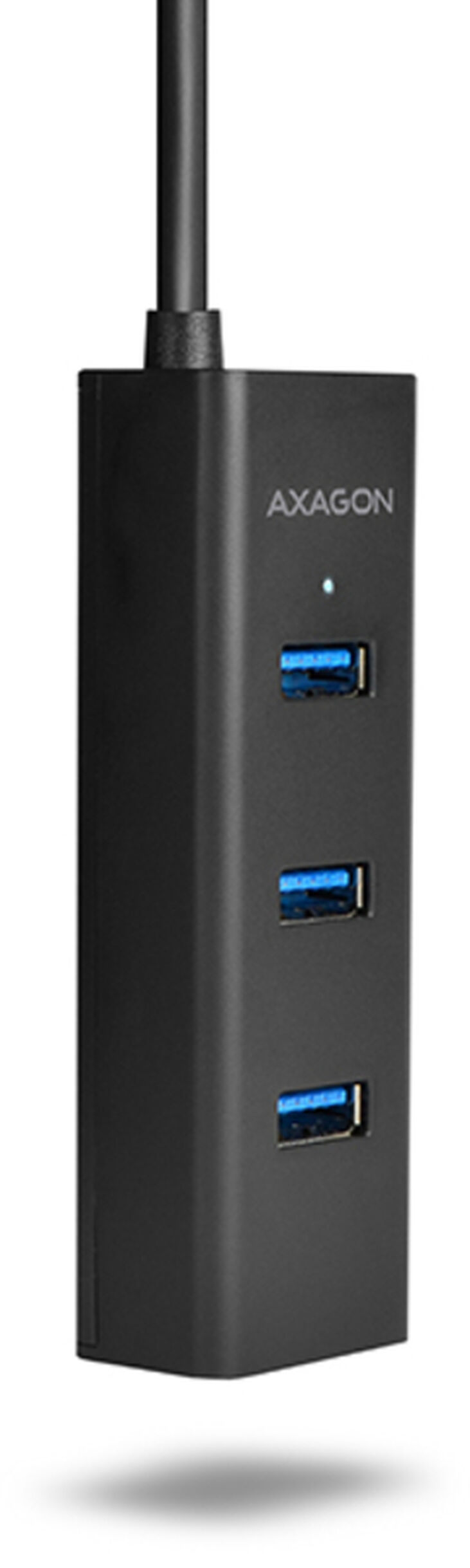 USB-A-Hub AXAGON HUE-S2B, 4x USB 3.0 - 30 cm image number 5