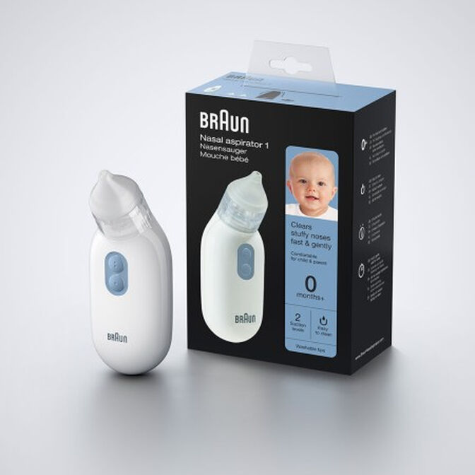 Aspirador Nasal El&eacute;ctrico Braun BNA100 image number 1