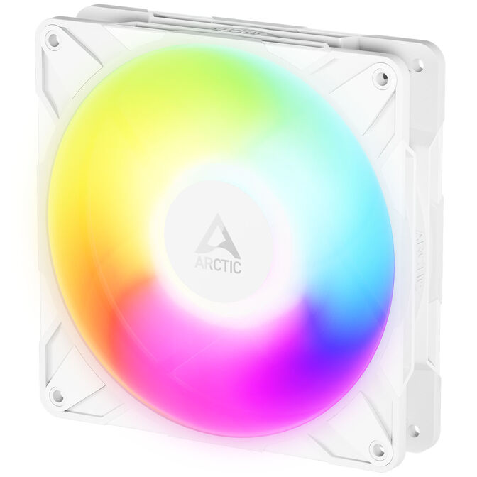 Ventilador Arctic P14 PRO Reverse PWM A-RGB 140mm (Pack 3) - Branco image number 1