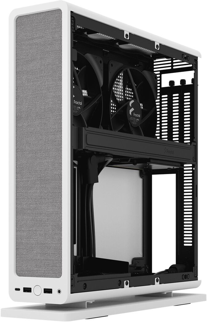 Torre Mini-ITX Fractal Design Ridge White PCIe 4.0 image number 19
