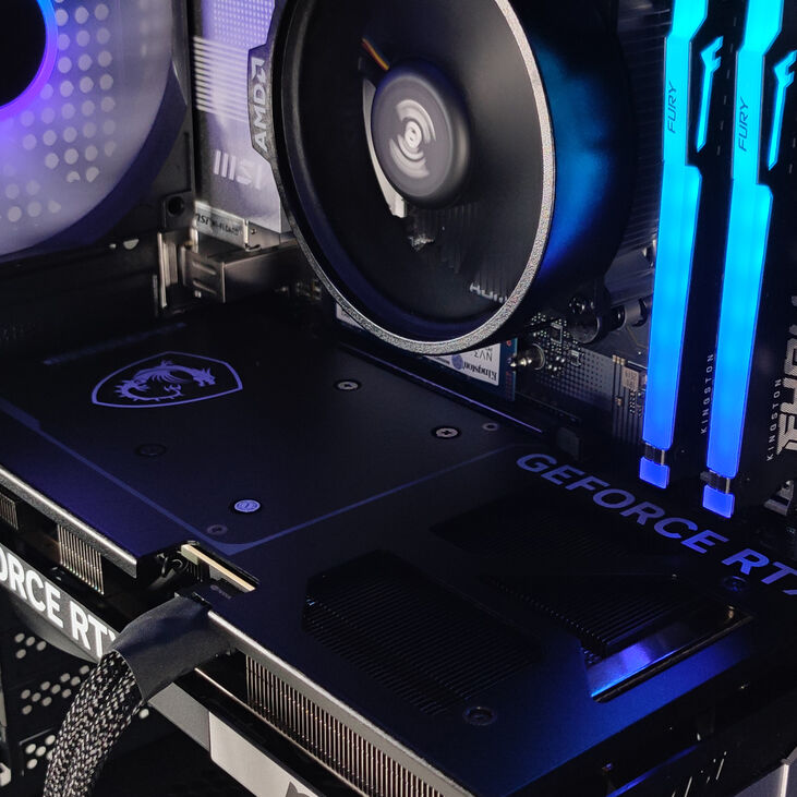 Ordenador AURA Gamer-PC TEAM 7 EDITION Ryzen 5 7500F 32GB DDR5 1TB RTX 5070 WiFi W11 image number 6