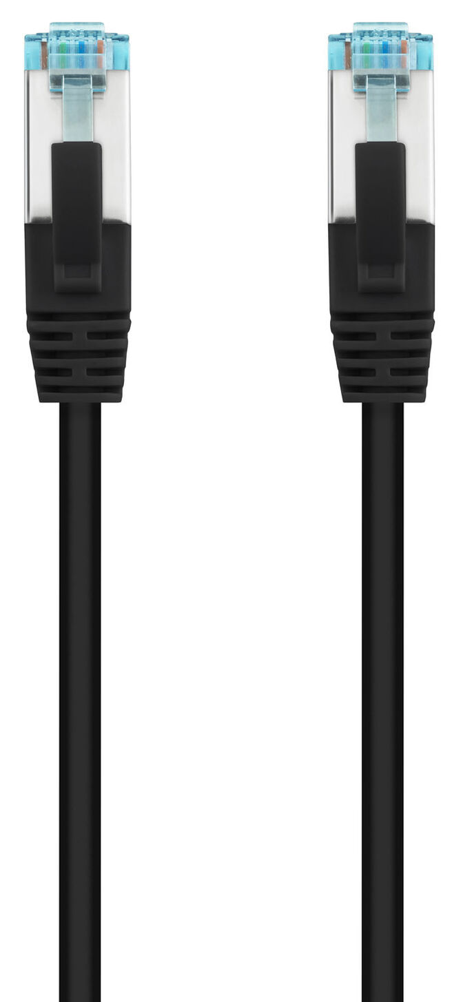 Cable de Red NanoCable RJ45 LSZH CAT.7 600MHZ SFTP AWG26 25CM Negro image number 1