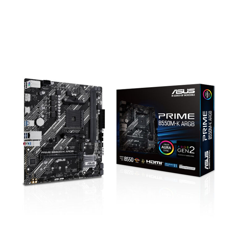Placa Base Asus PRIME B550M-K ARGB image number 6