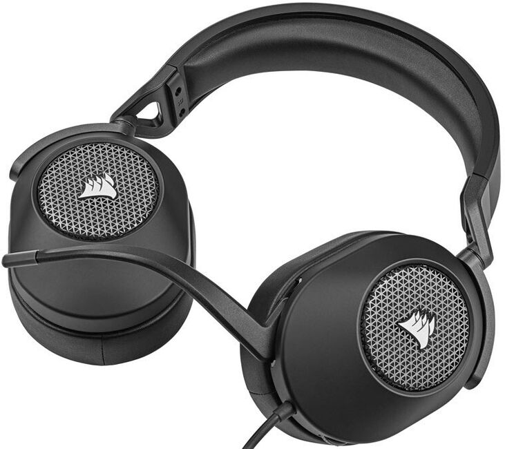 Headsets Corsair HS55 7.1 Wireless Negro image number 2