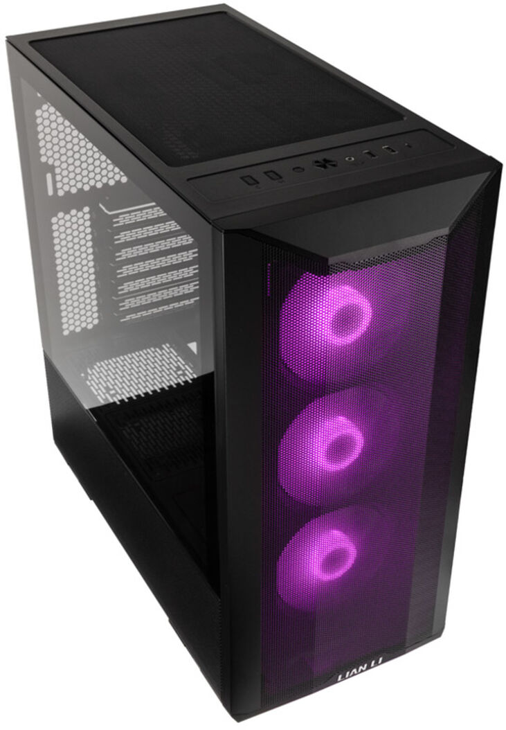 Caja ATX Lian Li Lancool II Mesh C RGB Negra Vidrio Templado image number 1