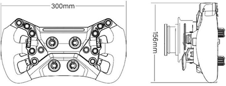 Volante Simagic GT Neo c/ Quick Release QR50 image number 3