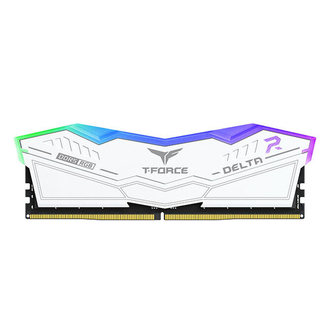 Team Group Kit 32GB (2 x 16GB) DDR5 5200MHz Delta RGB Blanco CL40 image number 1