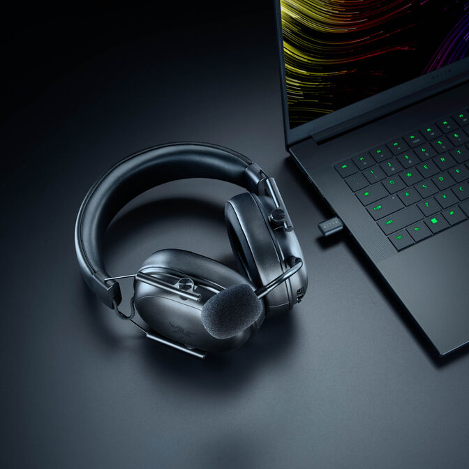 Auriculares Razer BlackShark V3 X Hyperspeed Wireless/Bluetooth Negro image number 6