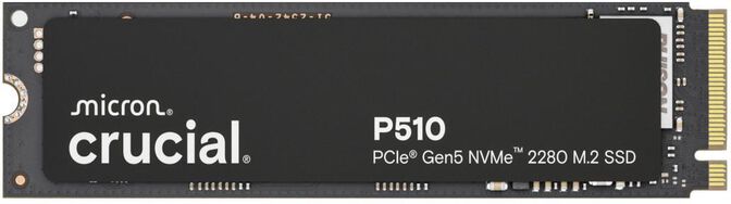 SSD Crucial P510 2TB NAND Gen5 M.2 NVMe 2280 (10000/8700MB/s) image number 0