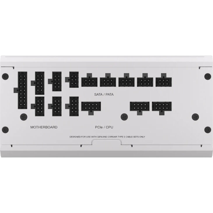 Fuente Alimentación Modular Corsair RMx Shift Series RM1000x 1000W 80 Plus Gold Blanca image number 4