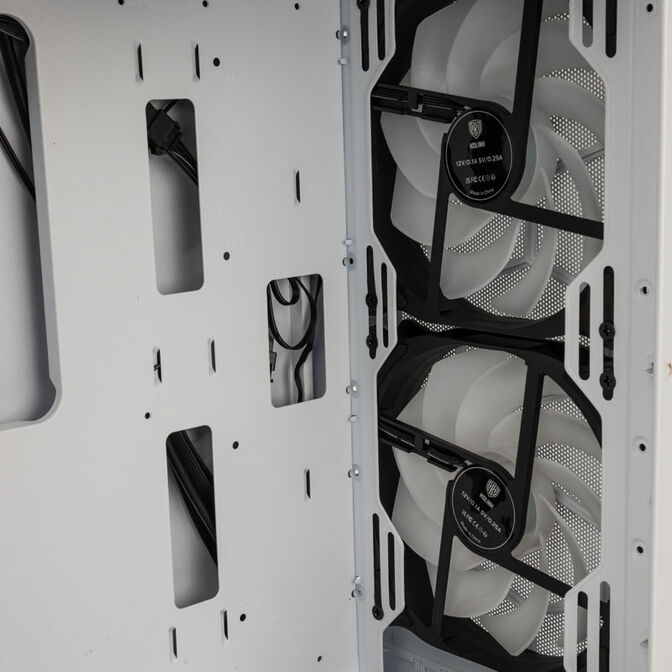 Caja ATX Kolink Observatory MX Mesh ARGB Blanco image number 7