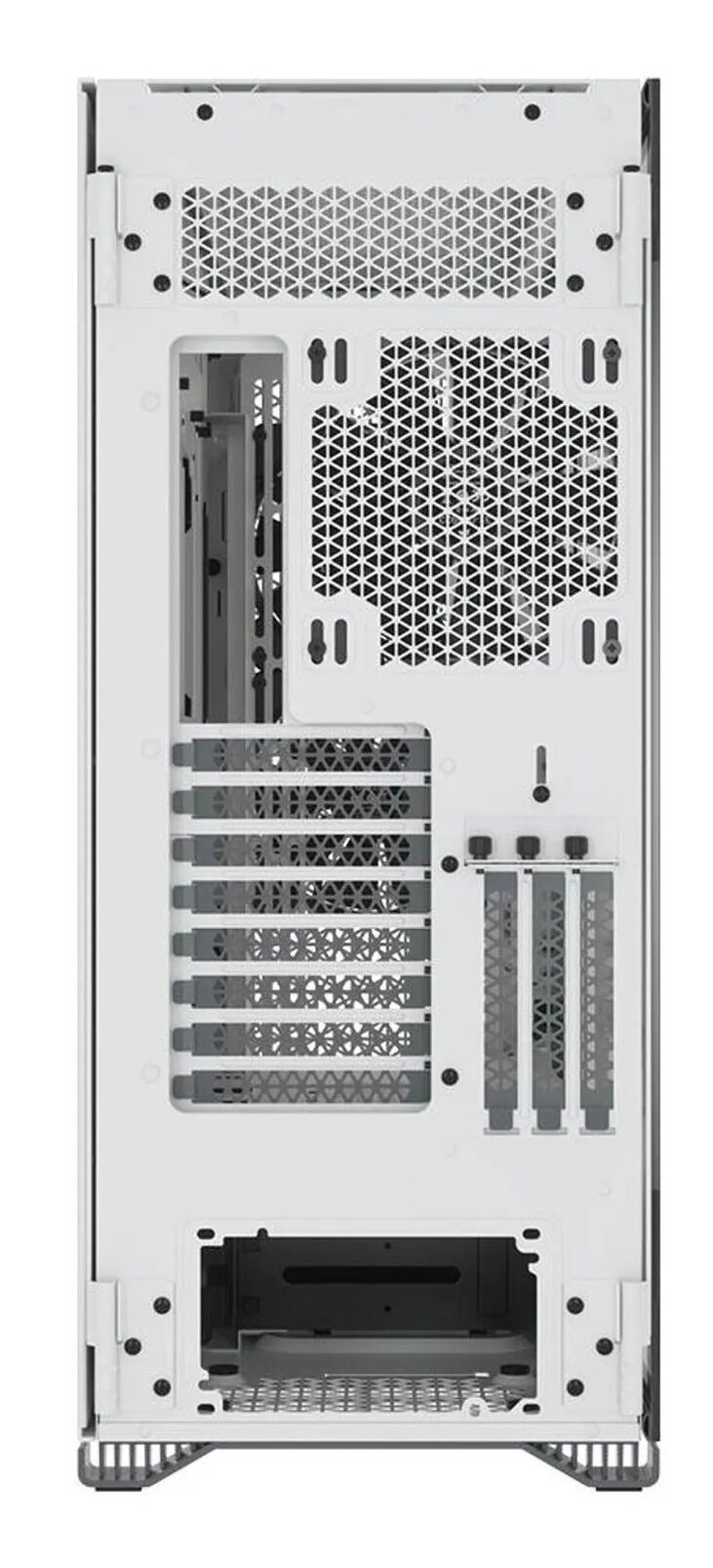 Torre E-ATX Corsair 7000D Airflow Blanco Cristal Templado image number 2