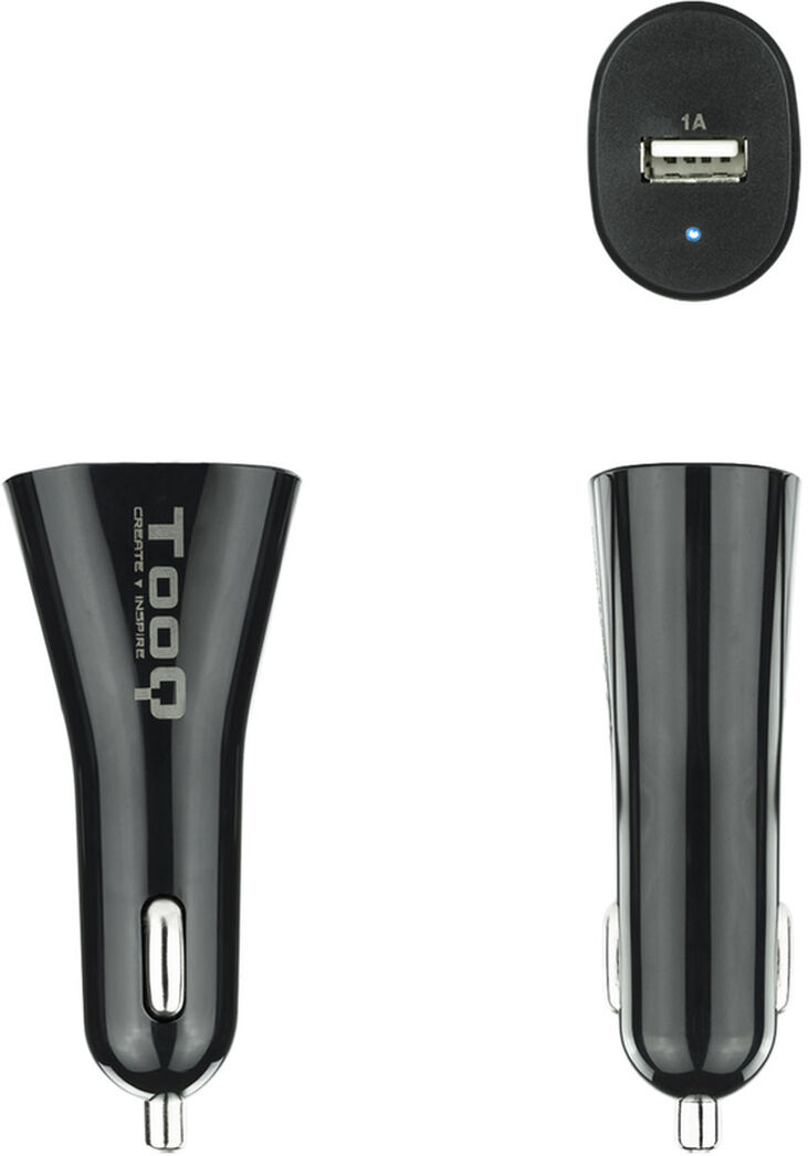 Cargador de Isqueiro Tooq 5V/1A Negro image number 1