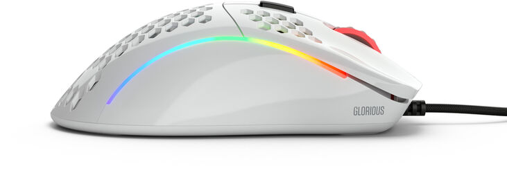 Ratón Gaming Glorious Model D Glossy Blanco image number 3