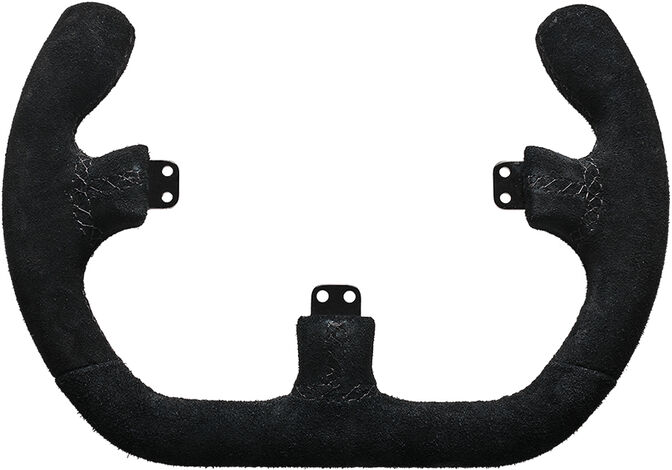 Asetek SimSports GT Rim - Open D, Gamuza negra image number 1