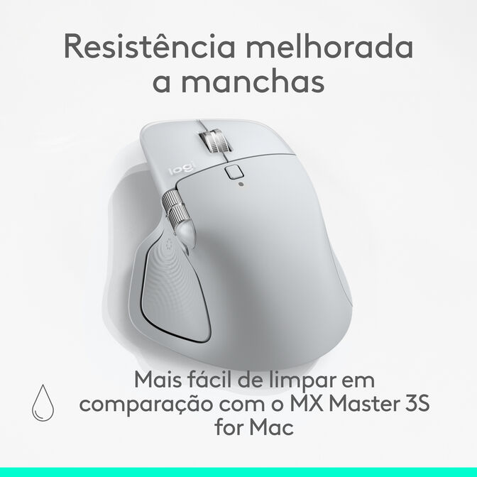 Rat&oacute;n Logitech MX Master 4 for Mac White Silver image number 14