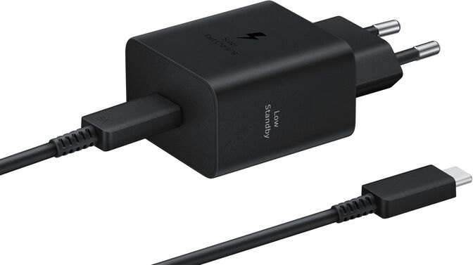 Cargador Samsung Super Fast Charger USB-C 45W PD Negro image number 3