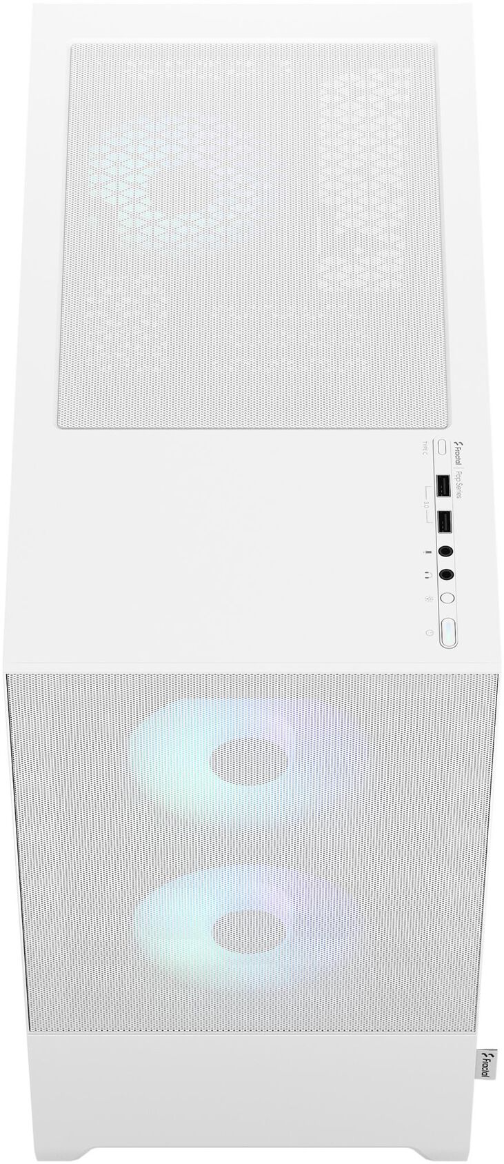 Torre Micro-ATX Fractal Design Pop Mini Air RGB White TG Clear Tint image number 5