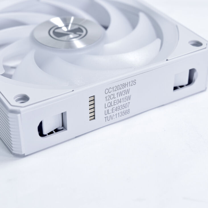 Ventilador Lian Li UNI FAN CL120 Wireless RGB PWM Blanco 120mm image number 9