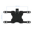 Soporte de Pared Tooq Tilt e GiRat&oacute;nrio 3 Pivots 13" a 42" Max. 20Kg Negro image number null