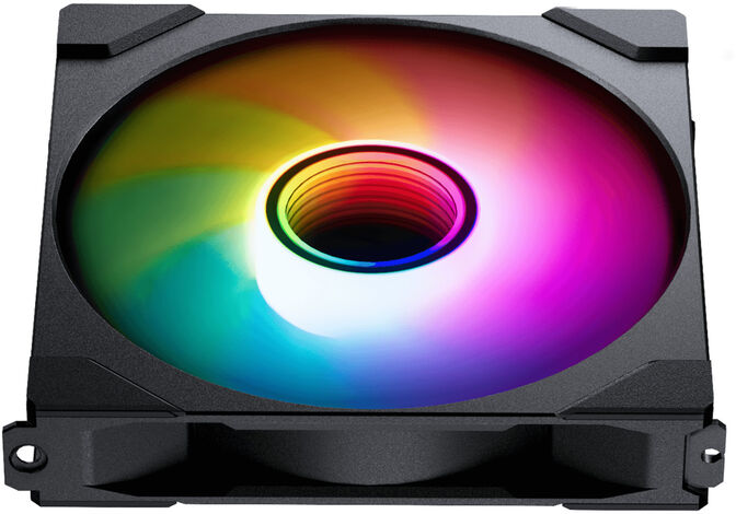 Ventilador Phanteks M25 Gen2 140mm PWM Reversed Airflow D-RGB Negro image number 5