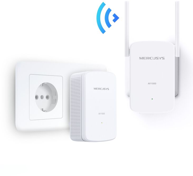 Repetidor Mercusys MP510 KIT AV1000 Gigabit Repetidor WiFi Kit image number 2