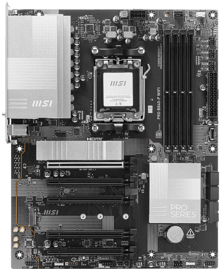 Placa Base MSI PRO B840-P WIFI image number 1