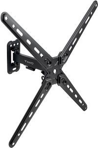 Soporte de Pared Tooq Tilt e Giratónrio 13" a 55" 67-199 mm Max. 25kg Negro Soporte de Pared Tooq Tilt e Giratónrio 13" a 55" 67-199 mm Max. 25kg Negro
