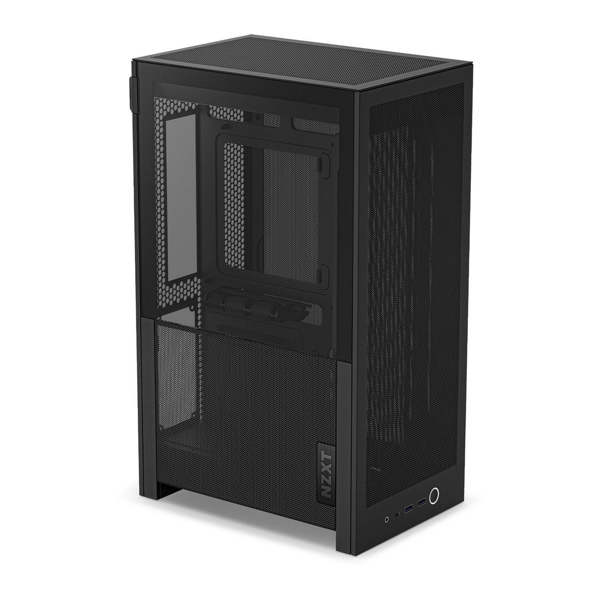 Torre Caixa Mini-ITX NZXT H2 Flow Negra Cristal Templado