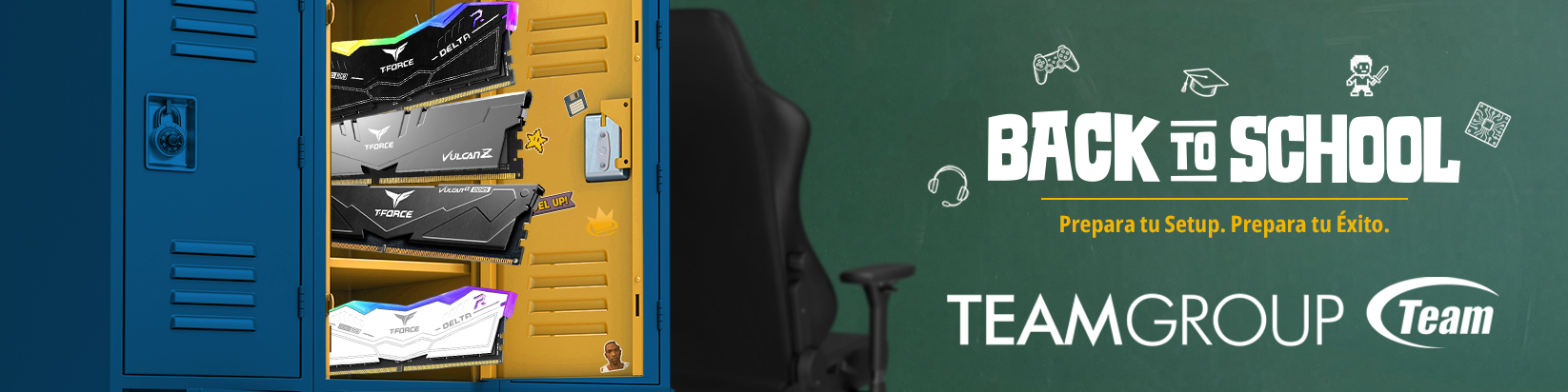 Descubre las ofertas en productos Teamgroup de la campaña Back to School